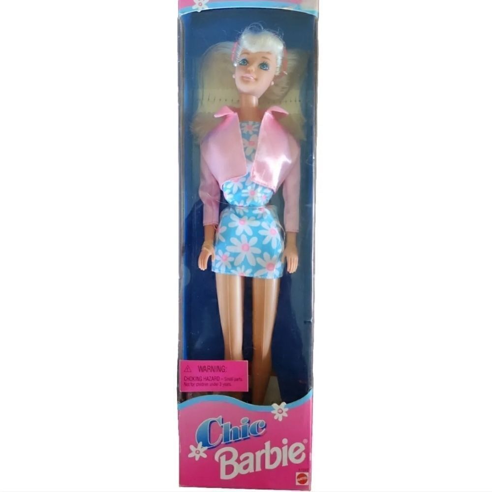 Chic Barbie 1996 Mattel Blonde Doll #17297 NIB NRFB